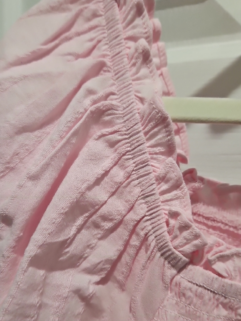 Celebrity Pink - Pink Smocked Ruffle Blouse - Picture 8 of 10